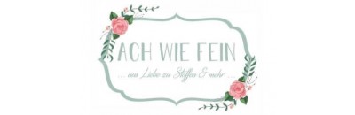 Logo Ach wie fein Stoffe