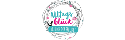 Logo Alltagsglück - Schenk Dir Freude!