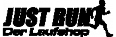 Logo Just Run – Der Laufshop